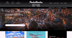 Desktop Screenshot of pechakucha.org